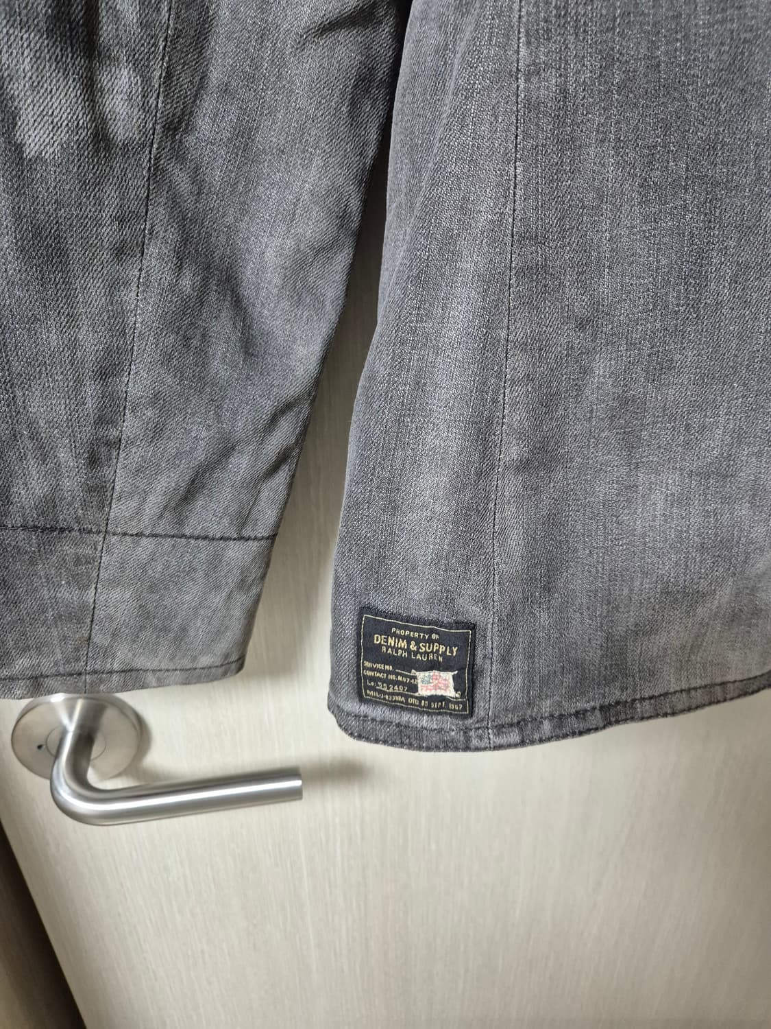 폴로 데님앤서플라이 랄프로렌 피코트 자켓 M 상품이미지4