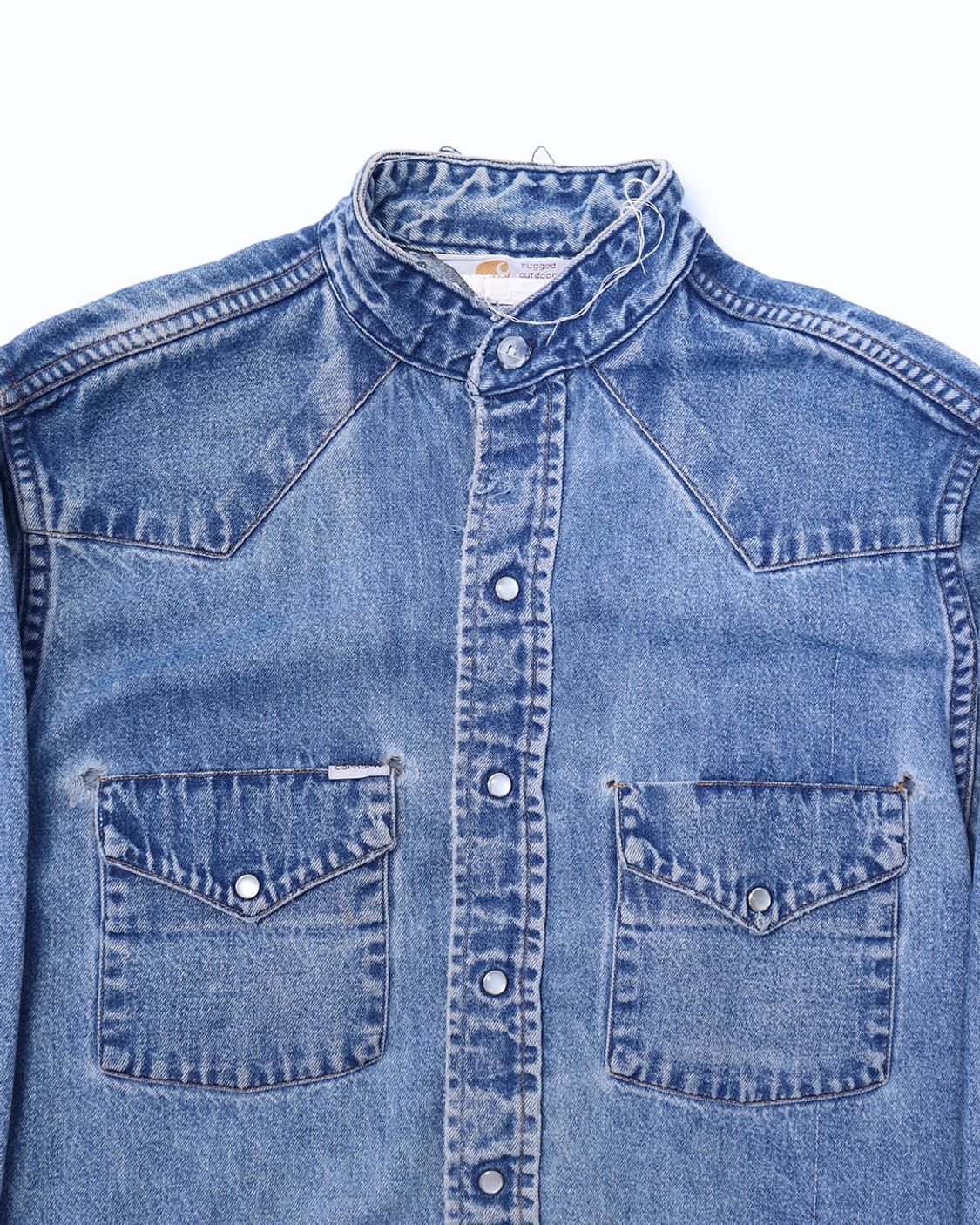 올드파크(Old Park) 칼하트 리메이크 데님 웨스턴 셔츠 상품이미지4