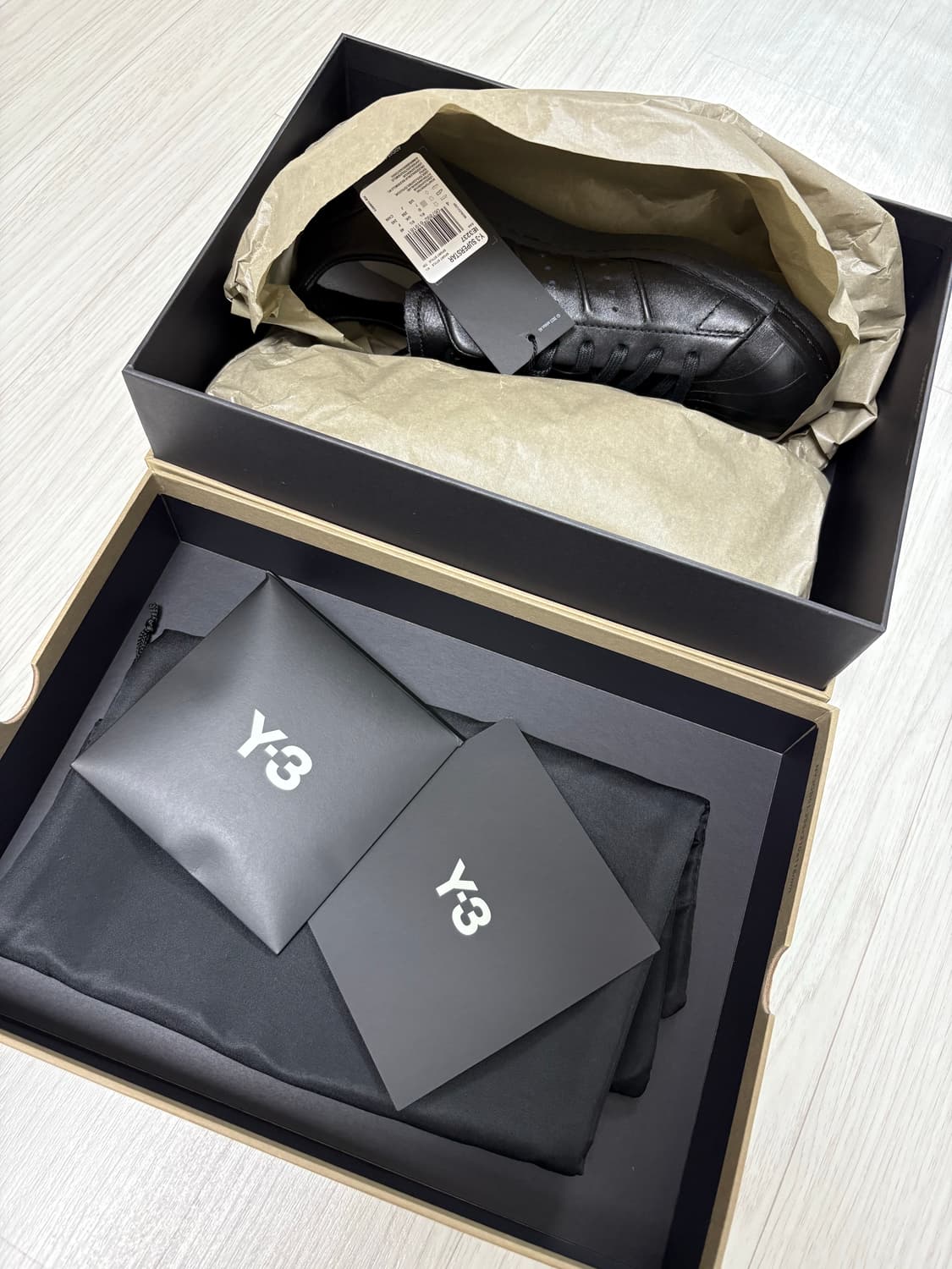 Y-3 Superstar Triple Black 상품이미지1
