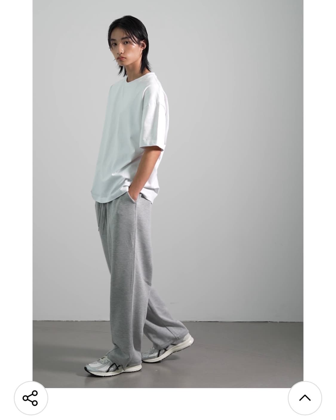 어널러코드 사계절 스트링 트레이닝팬츠 그레이 L 상품이미지7