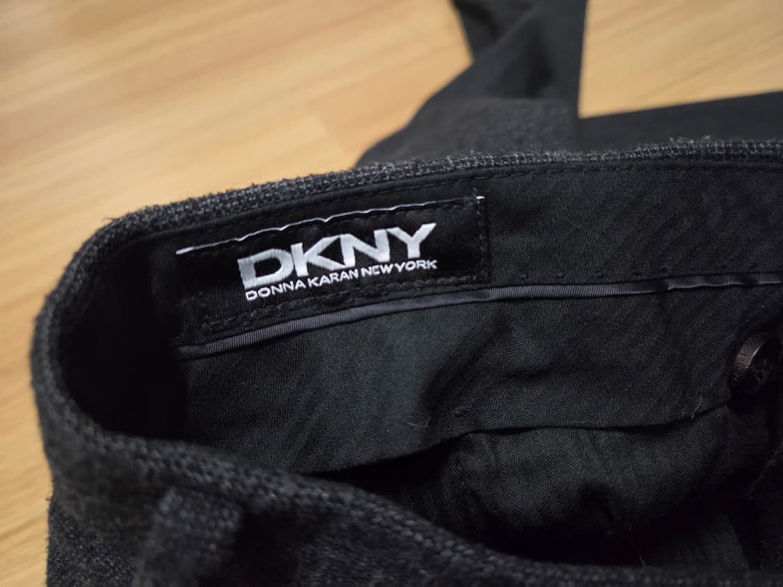 DKNY 데일리 울 블렌드 트윌  슬랙스 팬츠 상품이미지5
