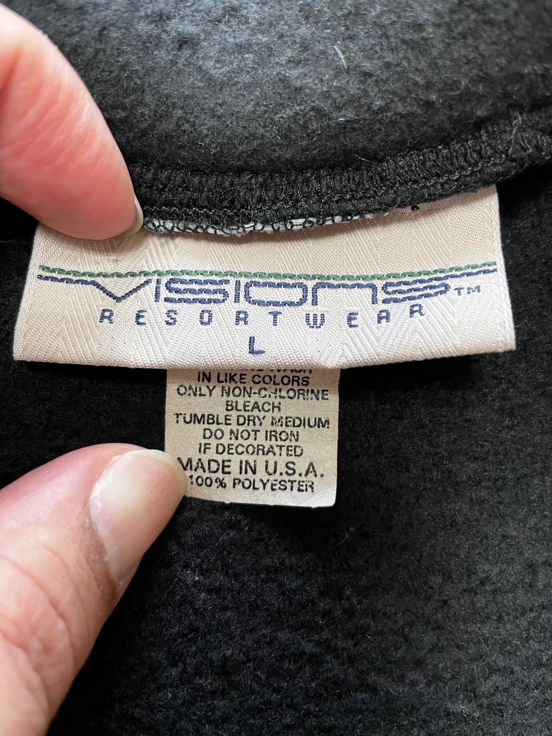 택포) 90s Made USA 1/4 쿼터집 하프집 빈티지 후리스 상품이미지3