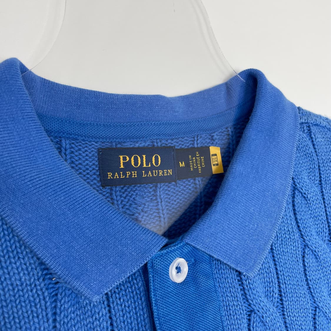 폴로 랄프로렌 꽈배기 반팔 니트 티셔츠 상품이미지2