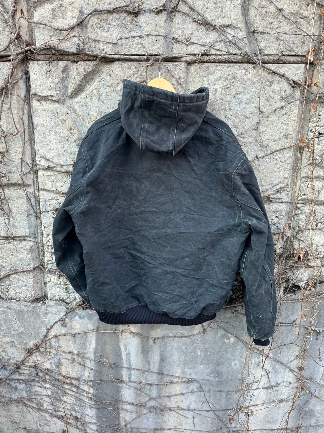 00s 칼하트 빈티지 j140 하드페이딩 덕 액티브 후드 워크 자켓 상품이미지2