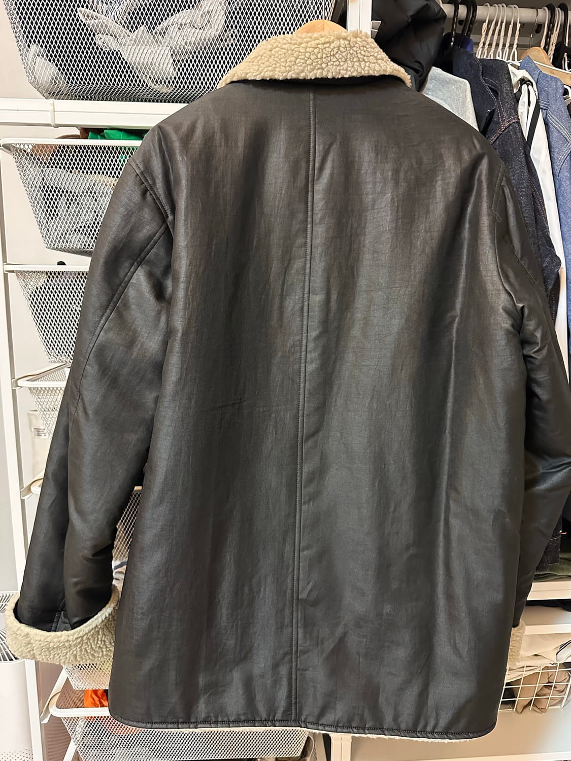 UMBER 엄버 양털 무스탕 자켓 상품이미지4