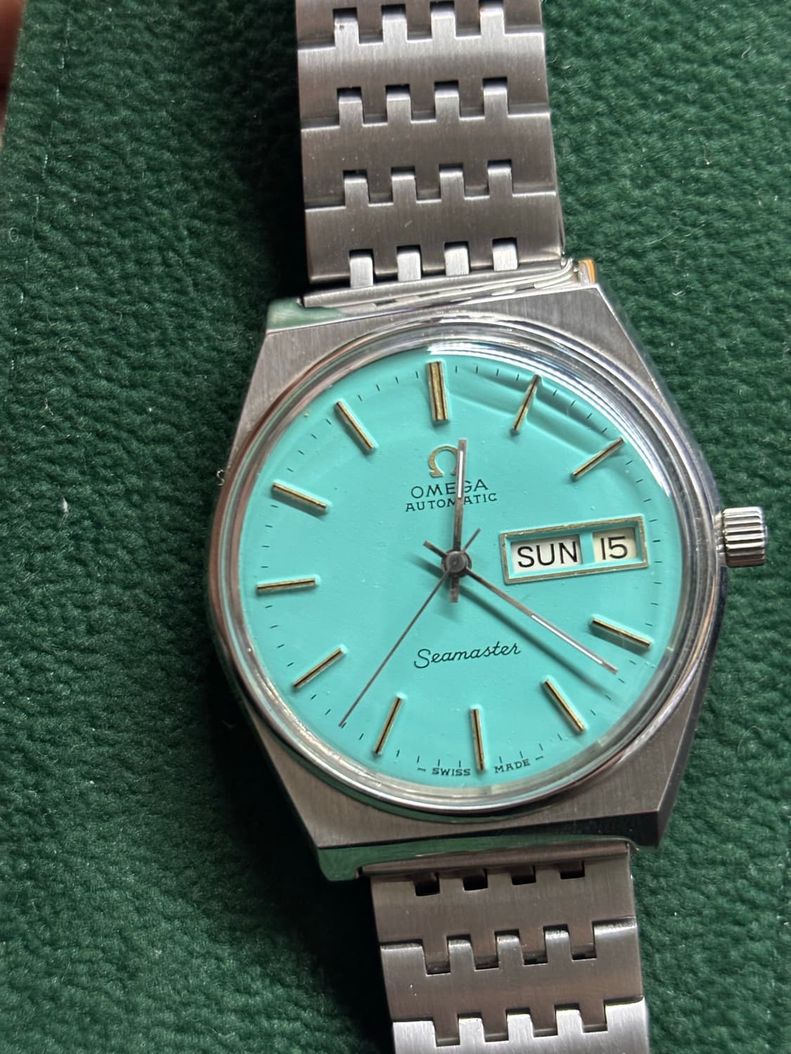 오메가 씨마스터 뻐뻐시 터콰이즈블루 상품이미지1