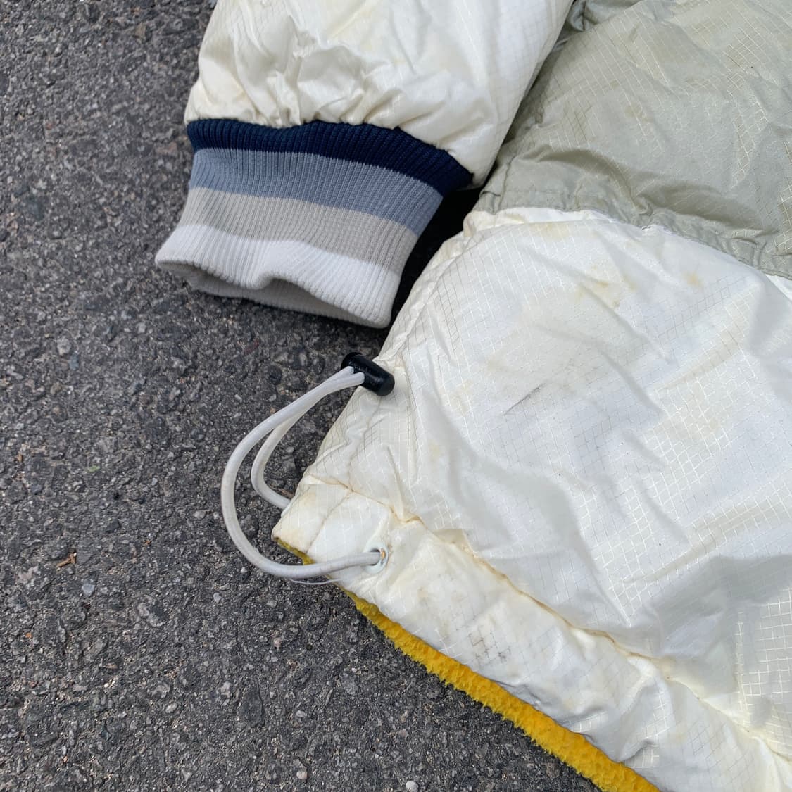 00s 나이키 리버시블 양면 후리스 덕다운 올드스쿨 패딩 XL 상품이미지5