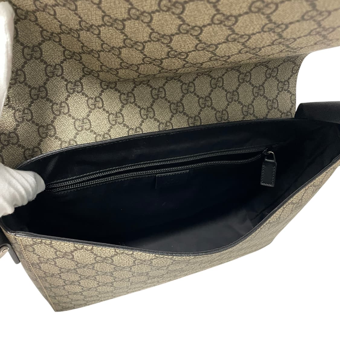 구찌 475432 GG 수프림 삼선 메신저백 크로스백H00277 상품이미지5