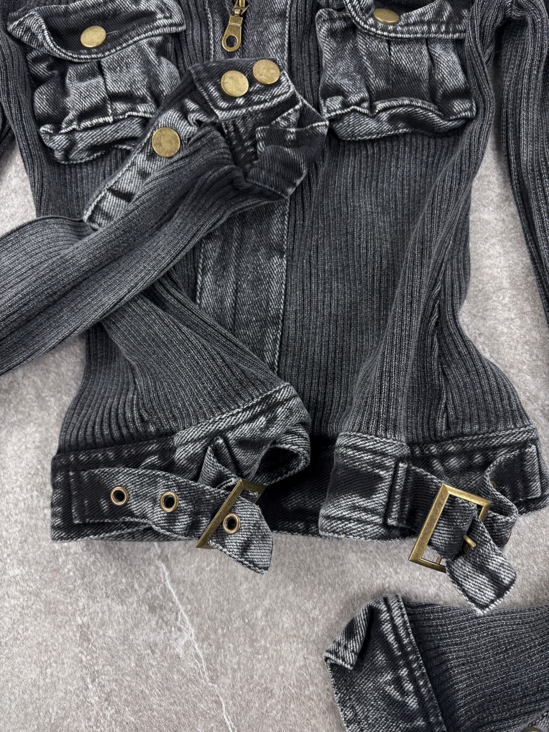 Vintage Knit Zip-up   상품이미지3