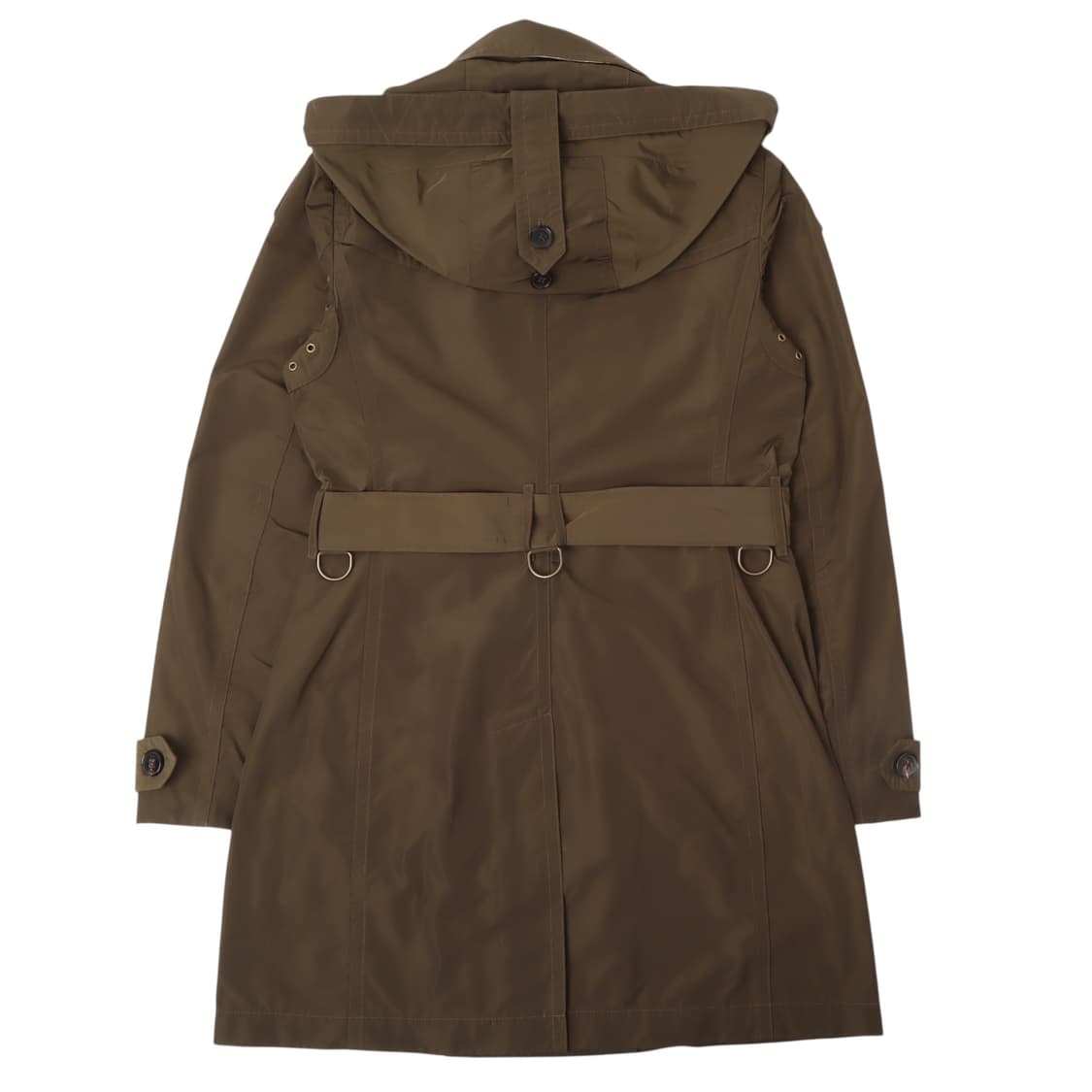 버버리 발모랄 카키 더블 트렌치코트 상품이미지5