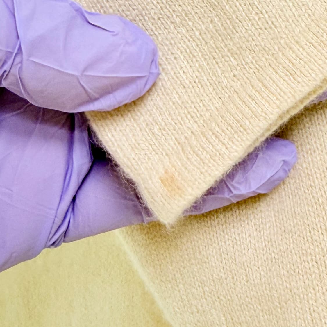 [캐시미어 100%] 아이보리 터틀넥 목폴라  니트 L 상품이미지4