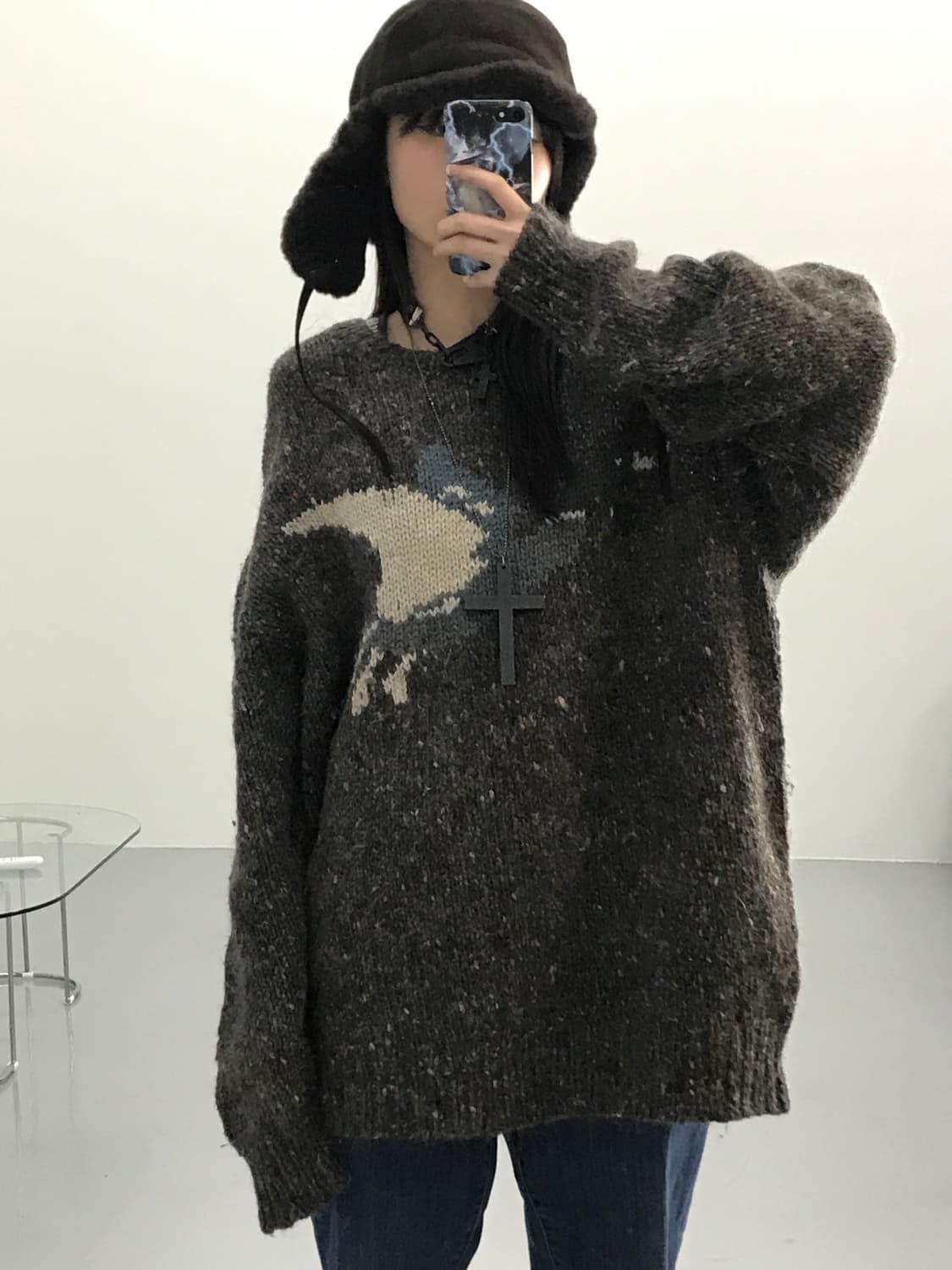 NORMAN 빈티지 니트 상품이미지2