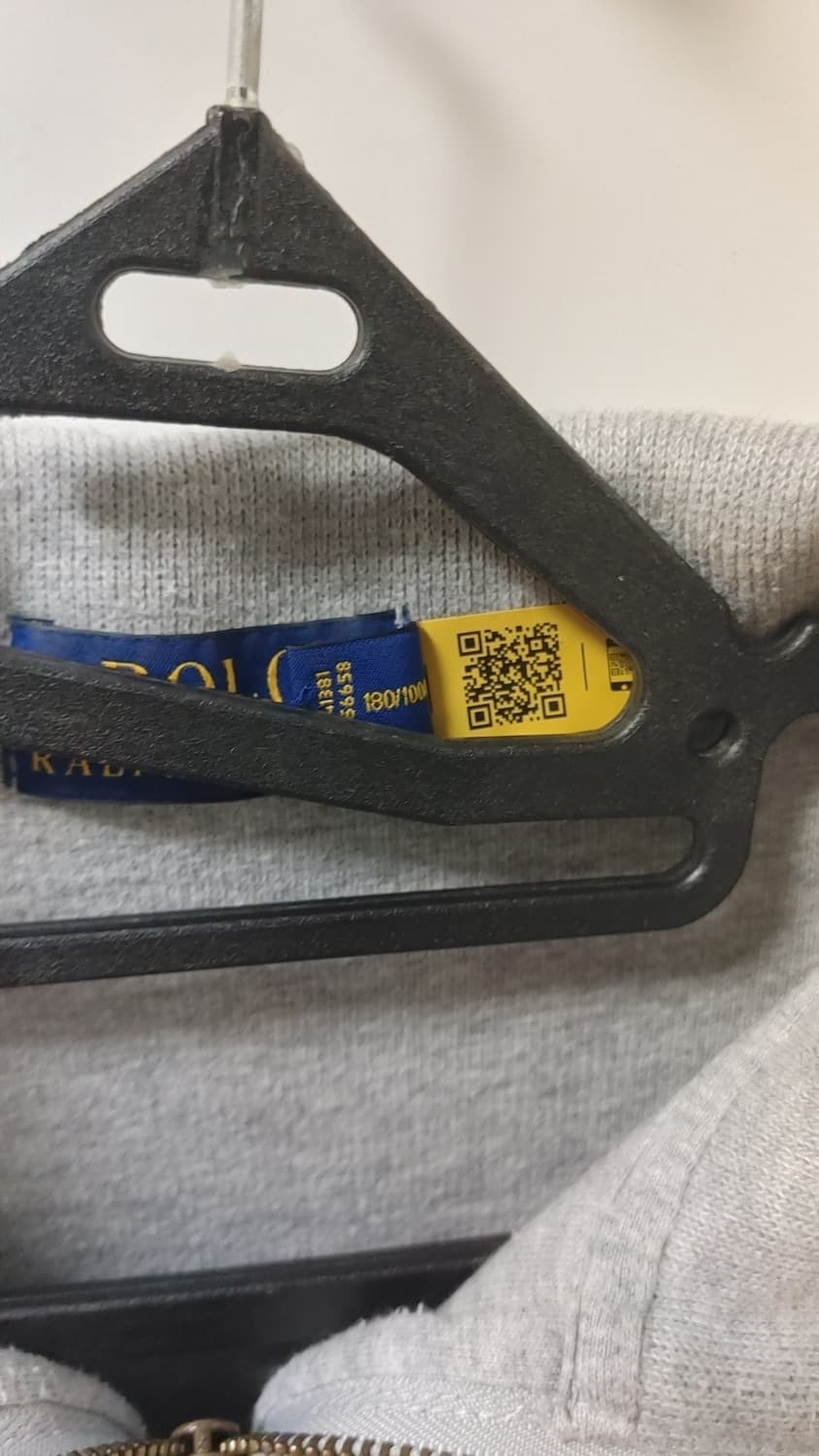 폴로 랄프로렌 하프집업 맨투맨 L 회색 상품이미지4