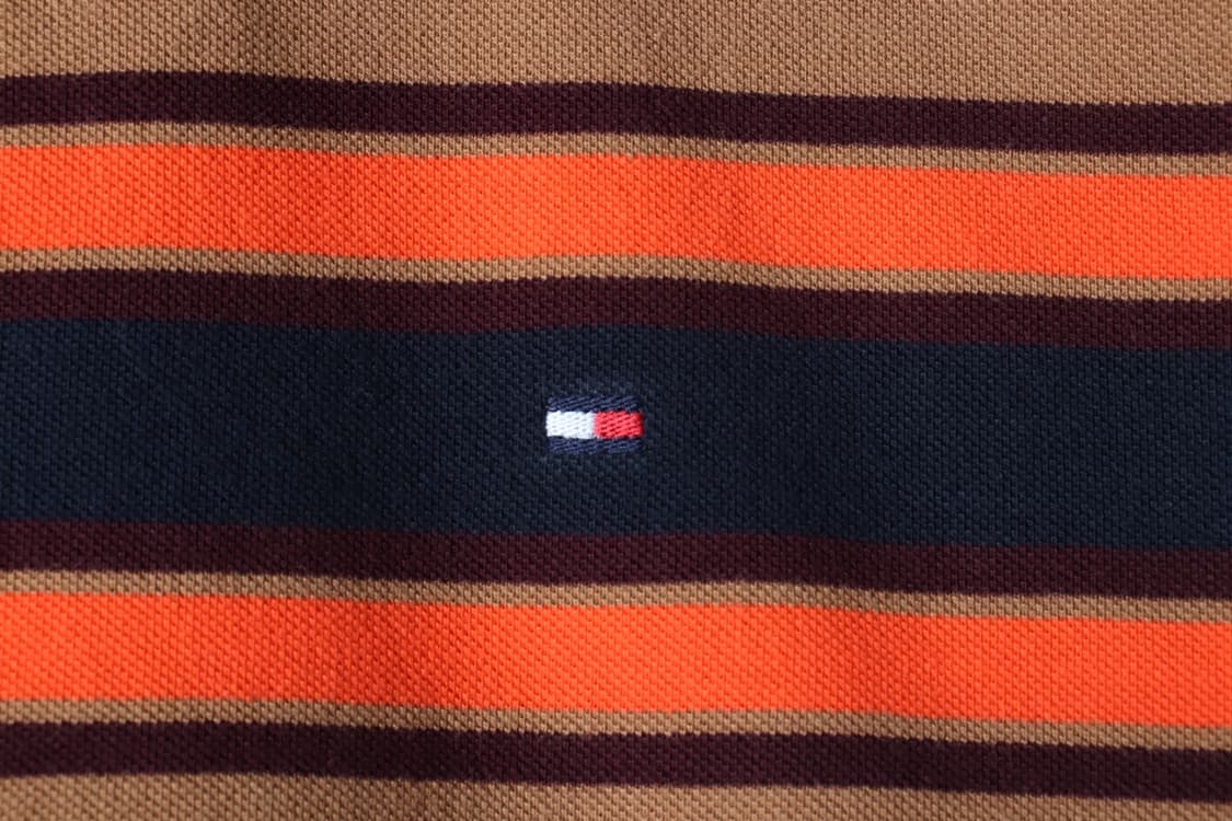W(L-XL) 타미힐피거 반팔 카라 티셔츠 스트라이프-H30382 상품이미지5