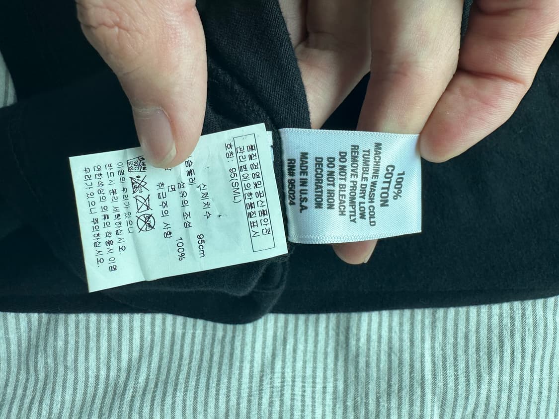 크롬하츠 롱슬리브 긴팔티 서울 한정판 S 상품이미지5