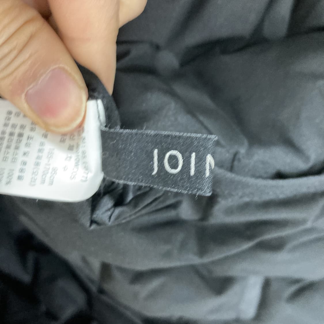 조이너스 여성덕다운후드패딩자켓 블랙 66 상품이미지4