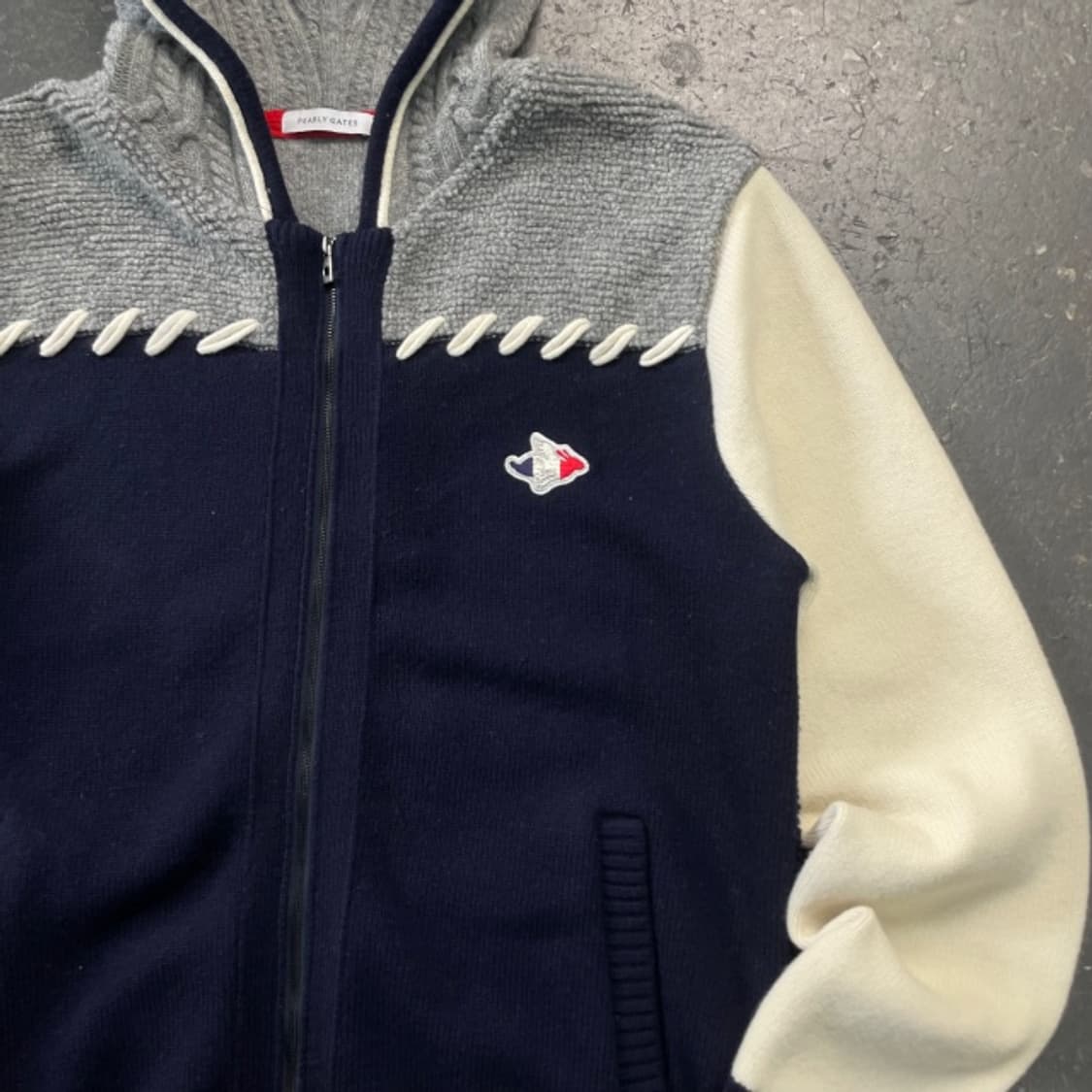 100 파리게이츠 니트 후드자켓 상품이미지2