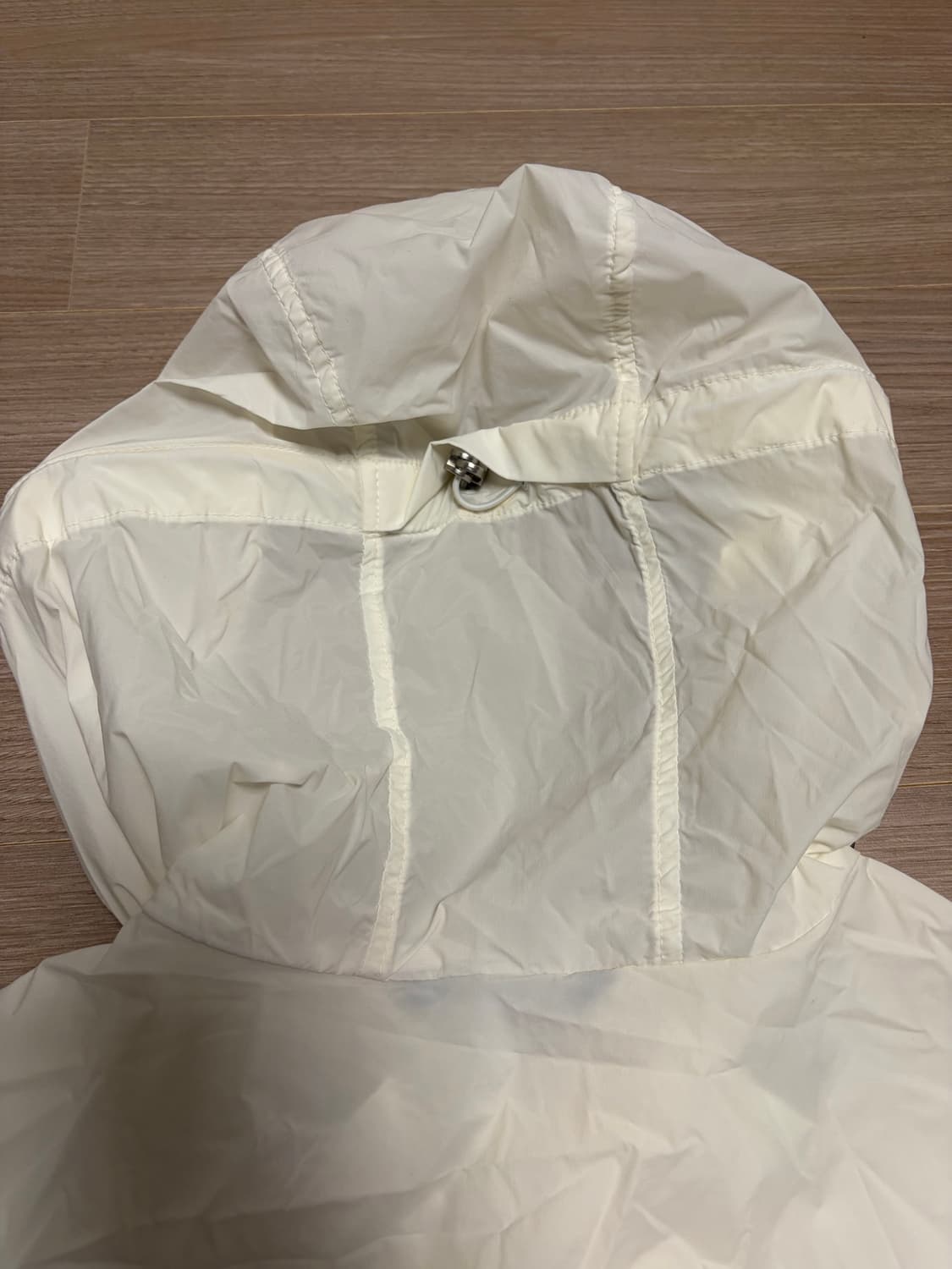 NATIONAL GEOGRAPHIC 월리스경량스트레이치 화이트바람막이 L 상품이미지8