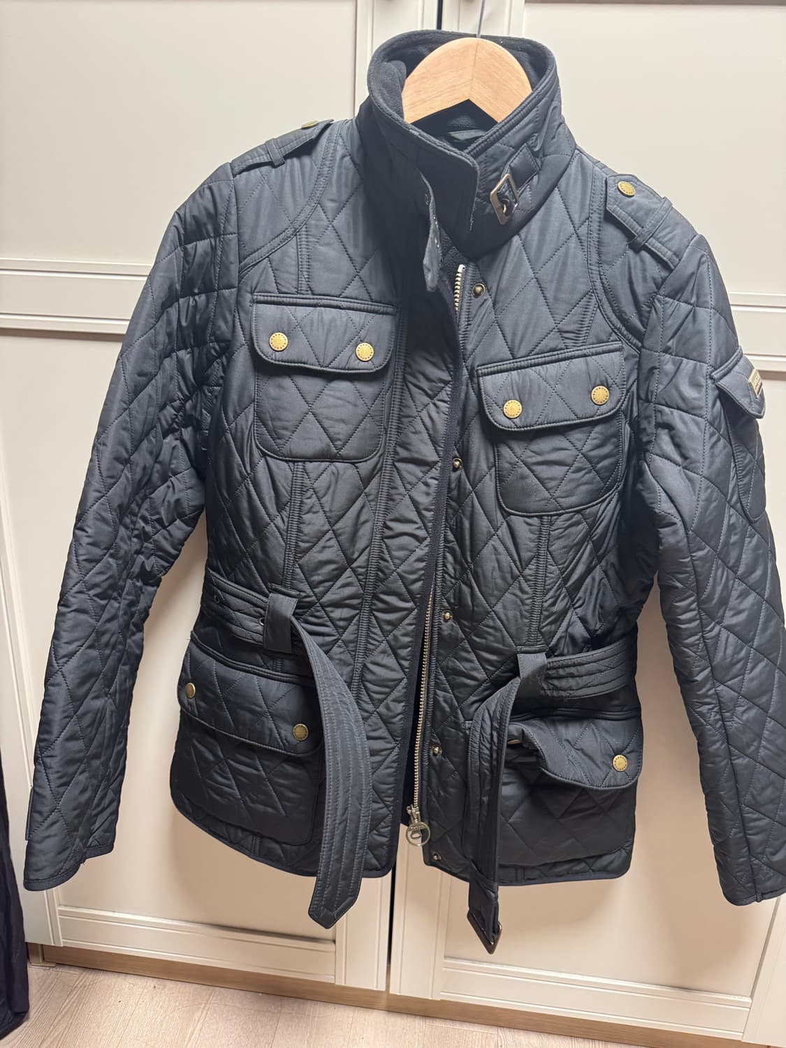 [정품] 바버 인터내셔널 폴라 퀼트 자켓 uk 12 (66사이즈) 상품이미지1