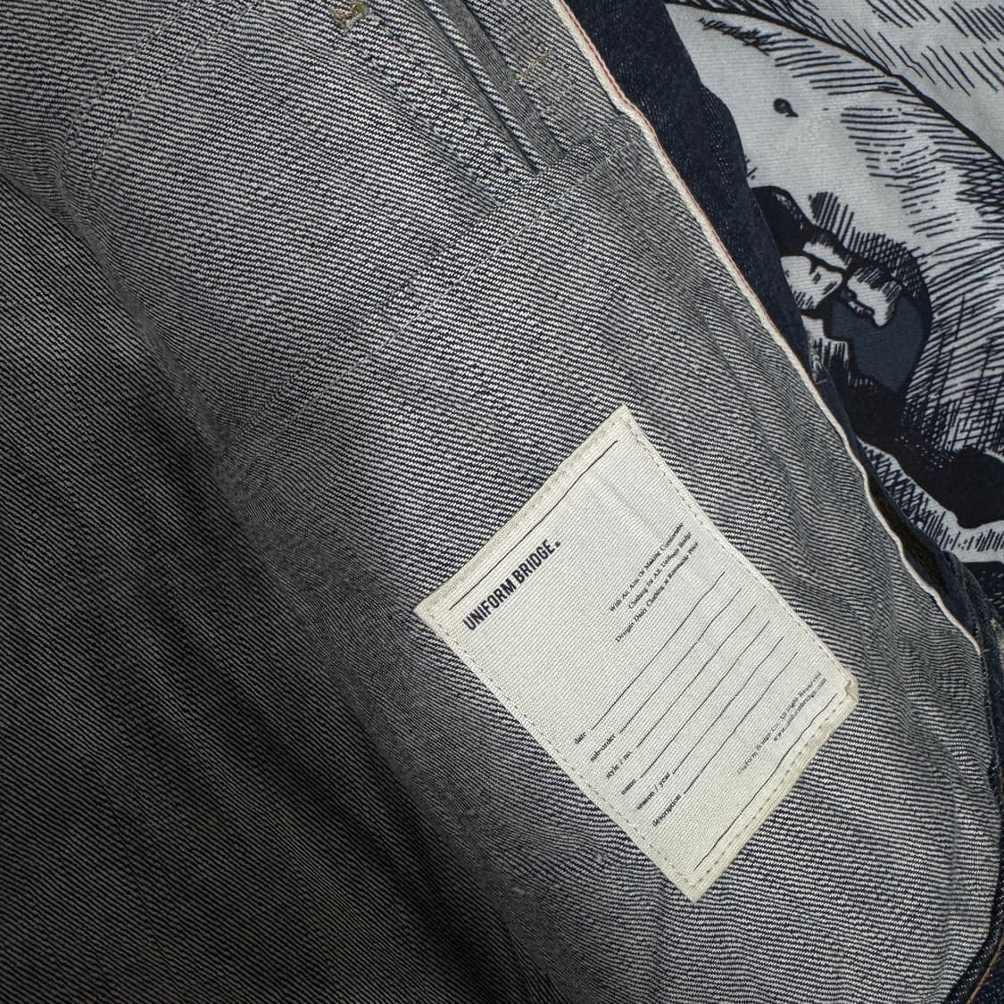 유니폼브릿지 타입2 데님트러커 자켓 L사이즈 상품이미지3