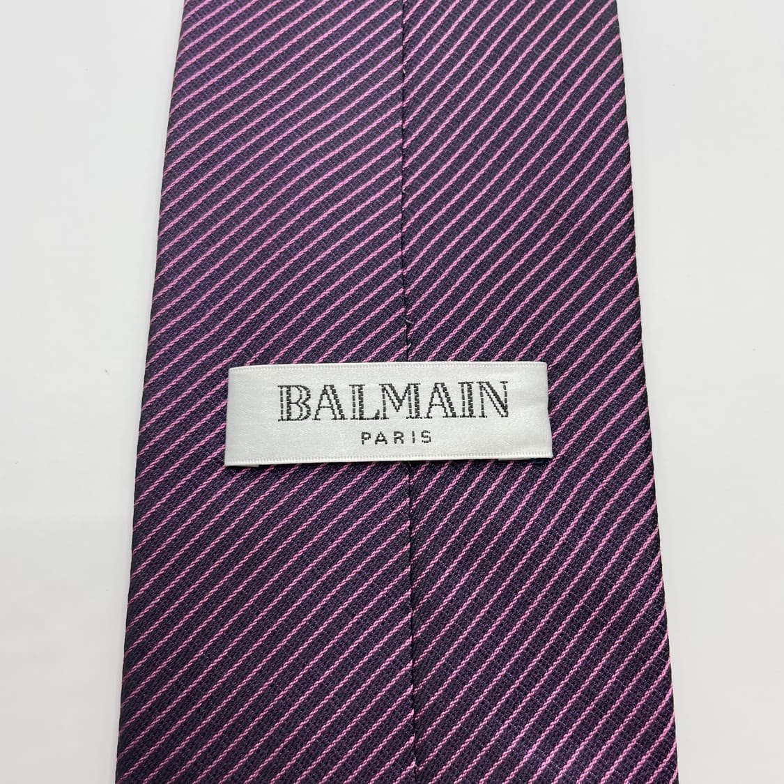 636) (BALMAIN) 발망 패턴 넥타이 상품이미지5