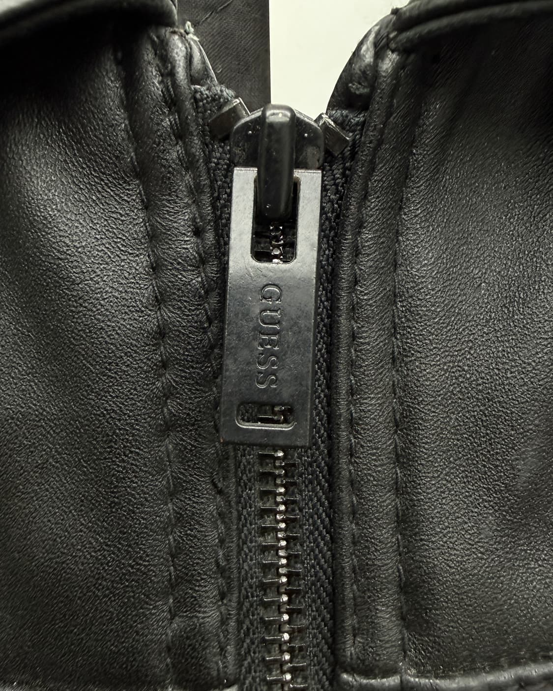 GUESS 램스킨 레더 자켓 상품이미지4