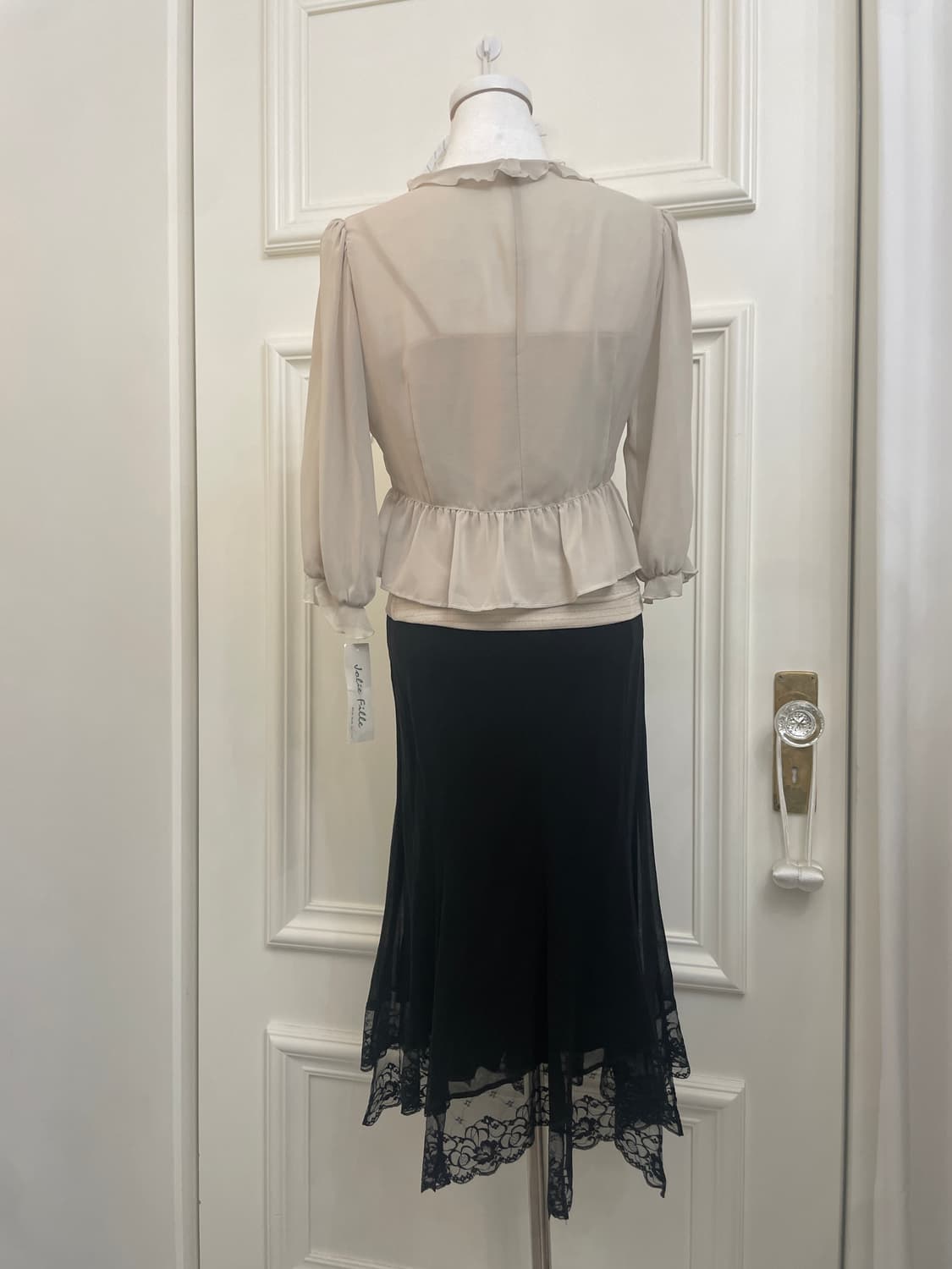 black lace point fairy skirt(size-2) 상품이미지8