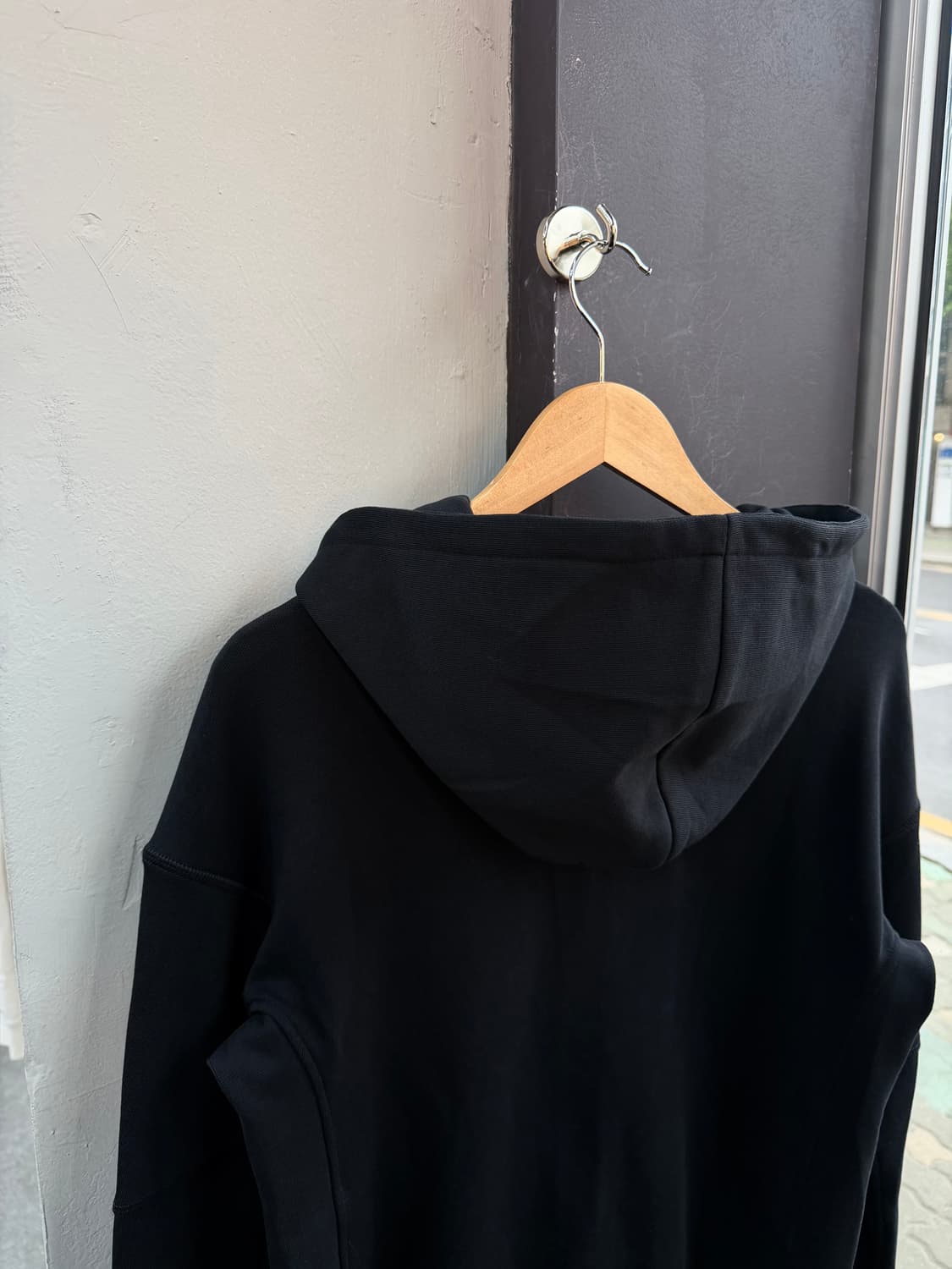 L/ 알렉산더맥퀸 스컬 블랙 솔리드 후드집업(새상품) 상품이미지8