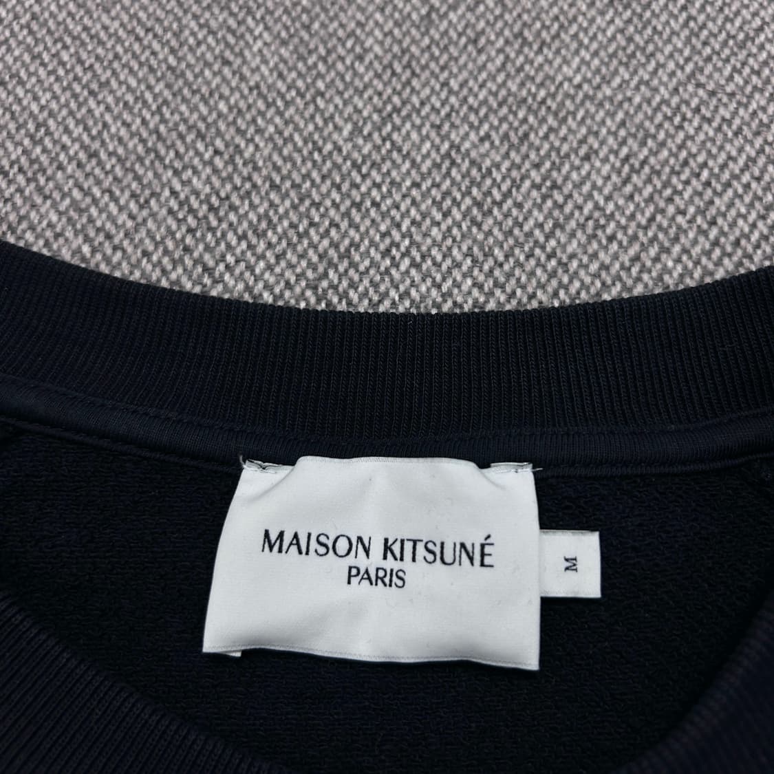 (한글택)메종키츠네 드레스드 폭스 맨투맨(M) 상품이미지2