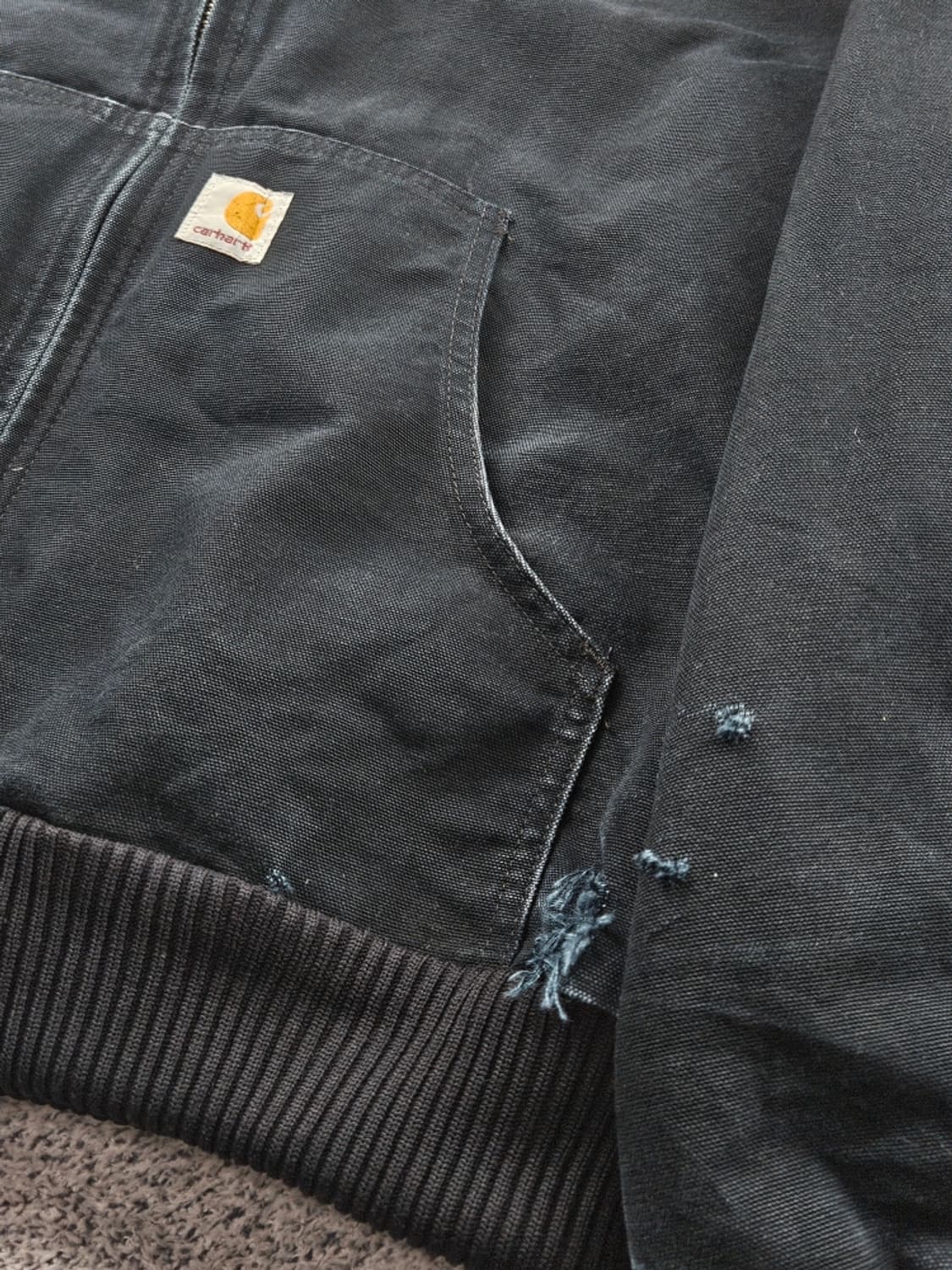 USA 칼하트 J140 덕 캔버스후드액티브 워크 자켓 (L)/ 10787 상품이미지6