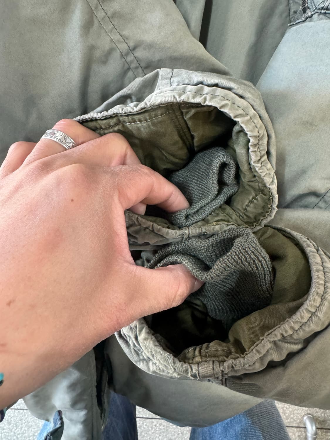 60s n-3b 모디파이드 서던 제조 파카 매우 좋은 컨디션 자켓 상품이미지6