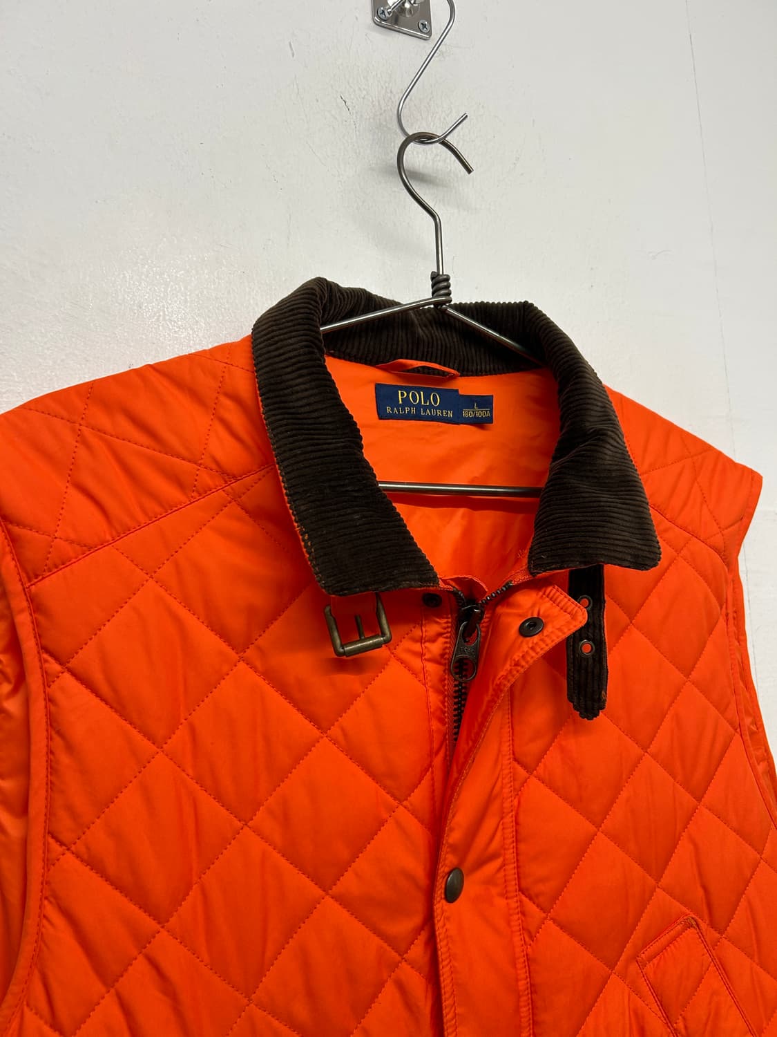 폴로 랄프로렌 오렌지 퀼팅 조끼 상품이미지2