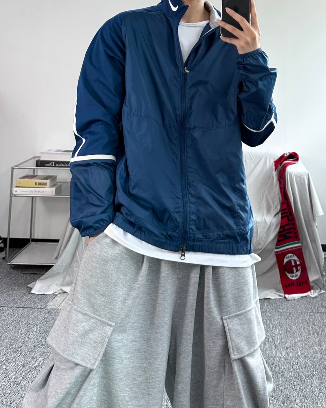 나이키 골프 00s 스우시 투웨이 바람막이 L 상품이미지3