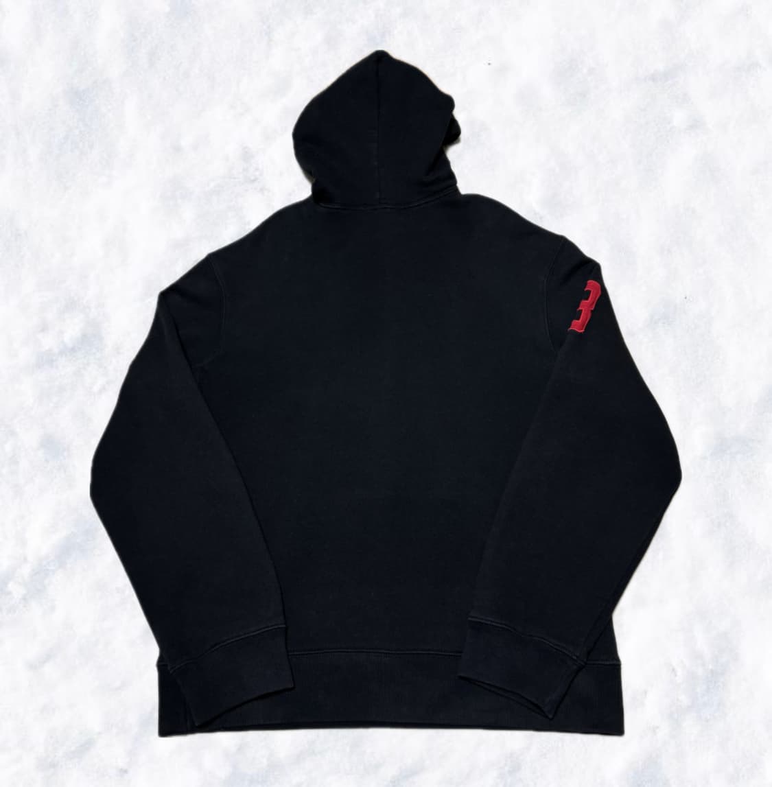 폴로 랄프로렌 빅포니 검빨 후드 상품이미지2