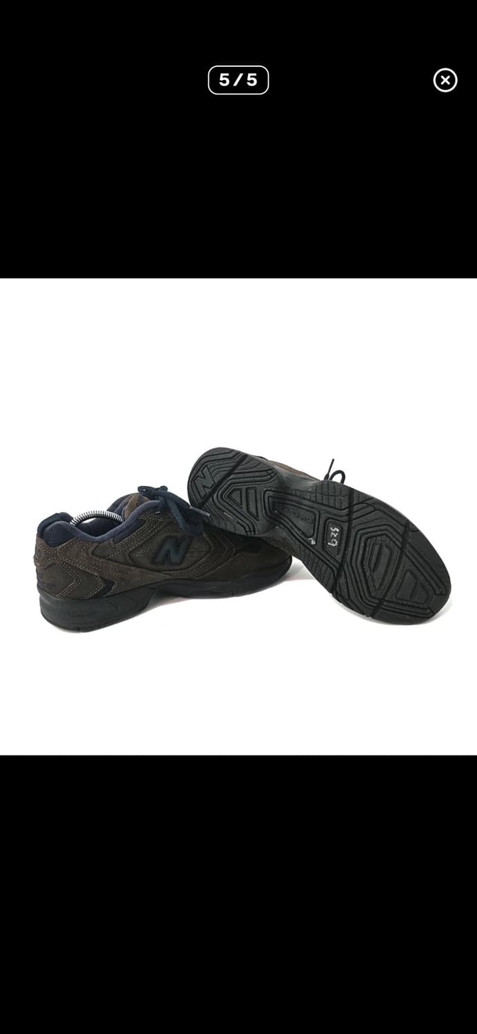 뉴발란스 600 빈티지 다크브라운/네이비 260 상품이미지5