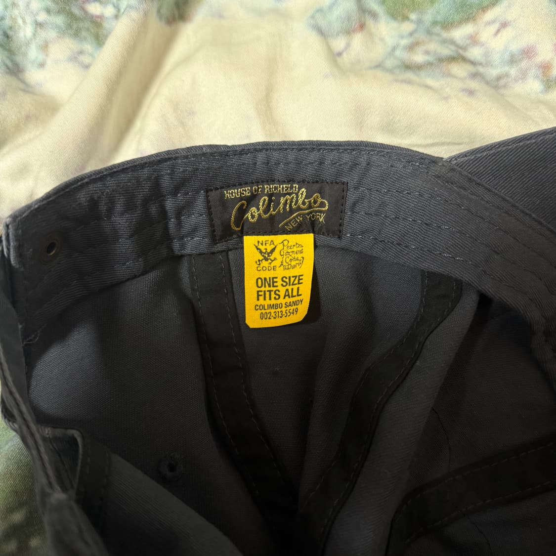 [OS, 새상품]콜림보 빈티지 네이비 볼캡 상품이미지6