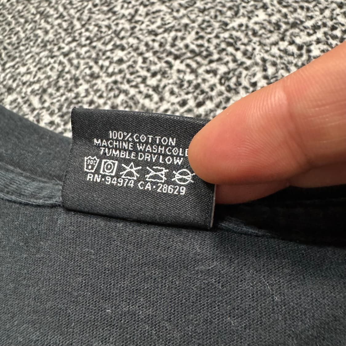 Name : 스투시 퍼지 다이스 후면 빅로고 블랙컬러 반팔 :)  상품이미지6