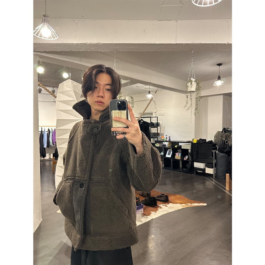 지에다 21aw 후리스 자켓 상품이미지5