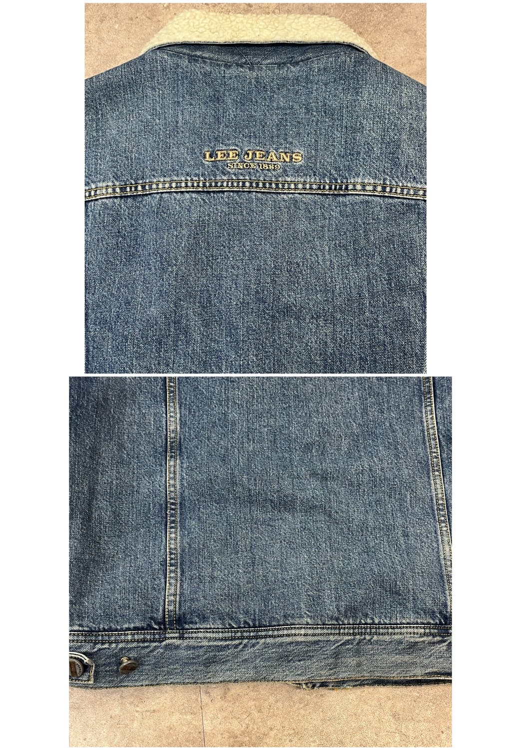 리 양털 데님 자켓 100 #csz1850 상품이미지6