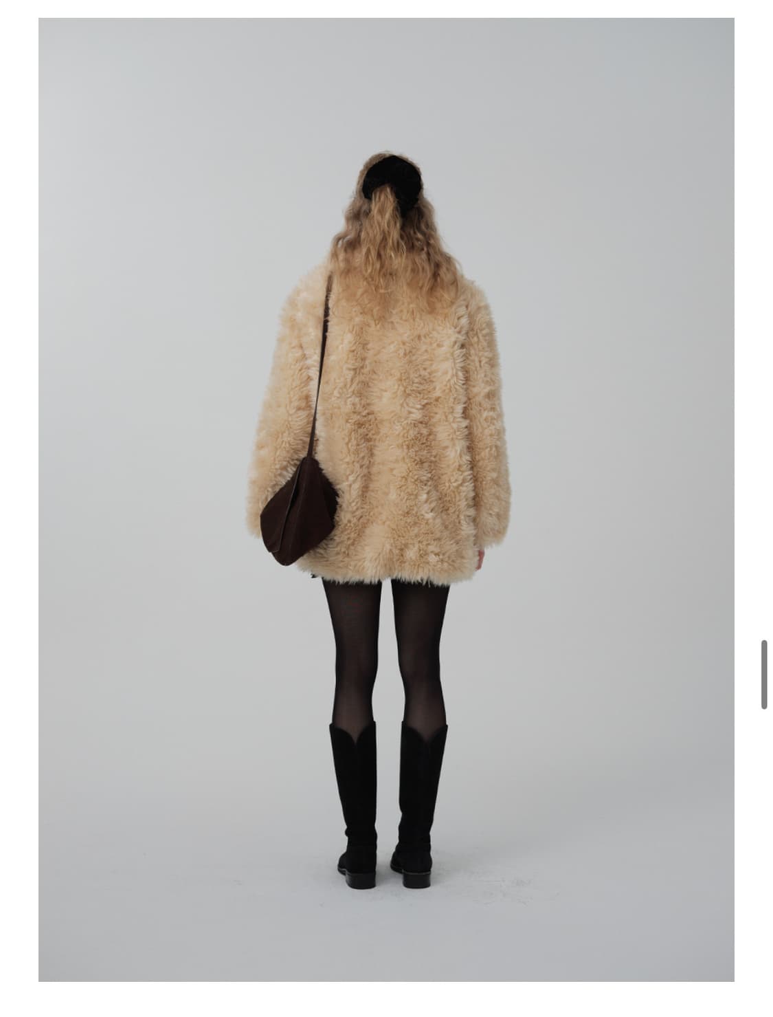 더바넷 퍼자켓 patti fur half coat 상품이미지3