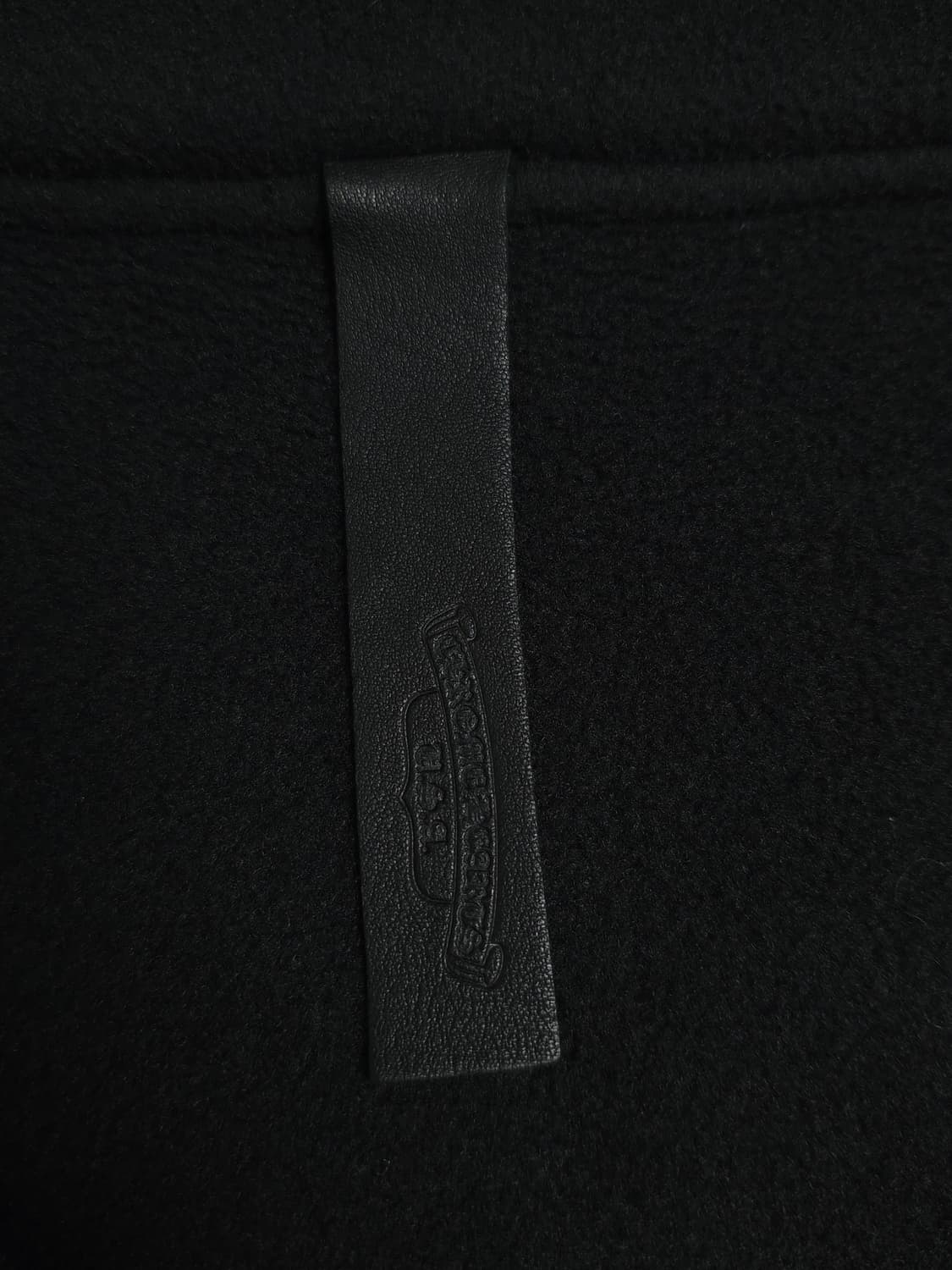 [XXL] 크롬하츠 홀스슈 하프집업 반집업 후리스 블랙 상품이미지5