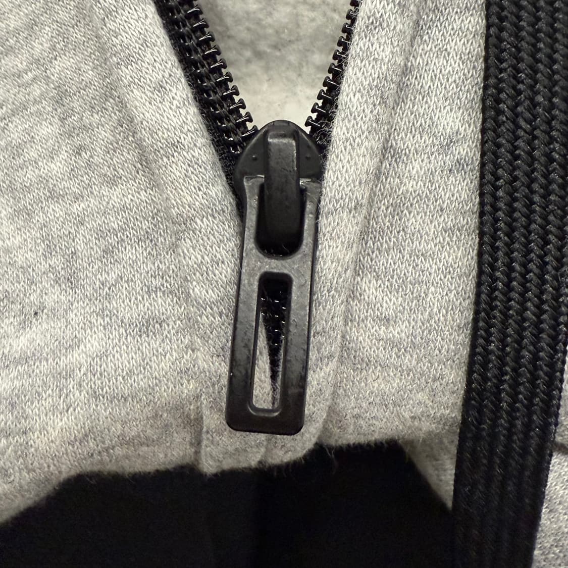 아디다스 회검 그레이 블랙 트랙탑 후드집업 상품이미지5