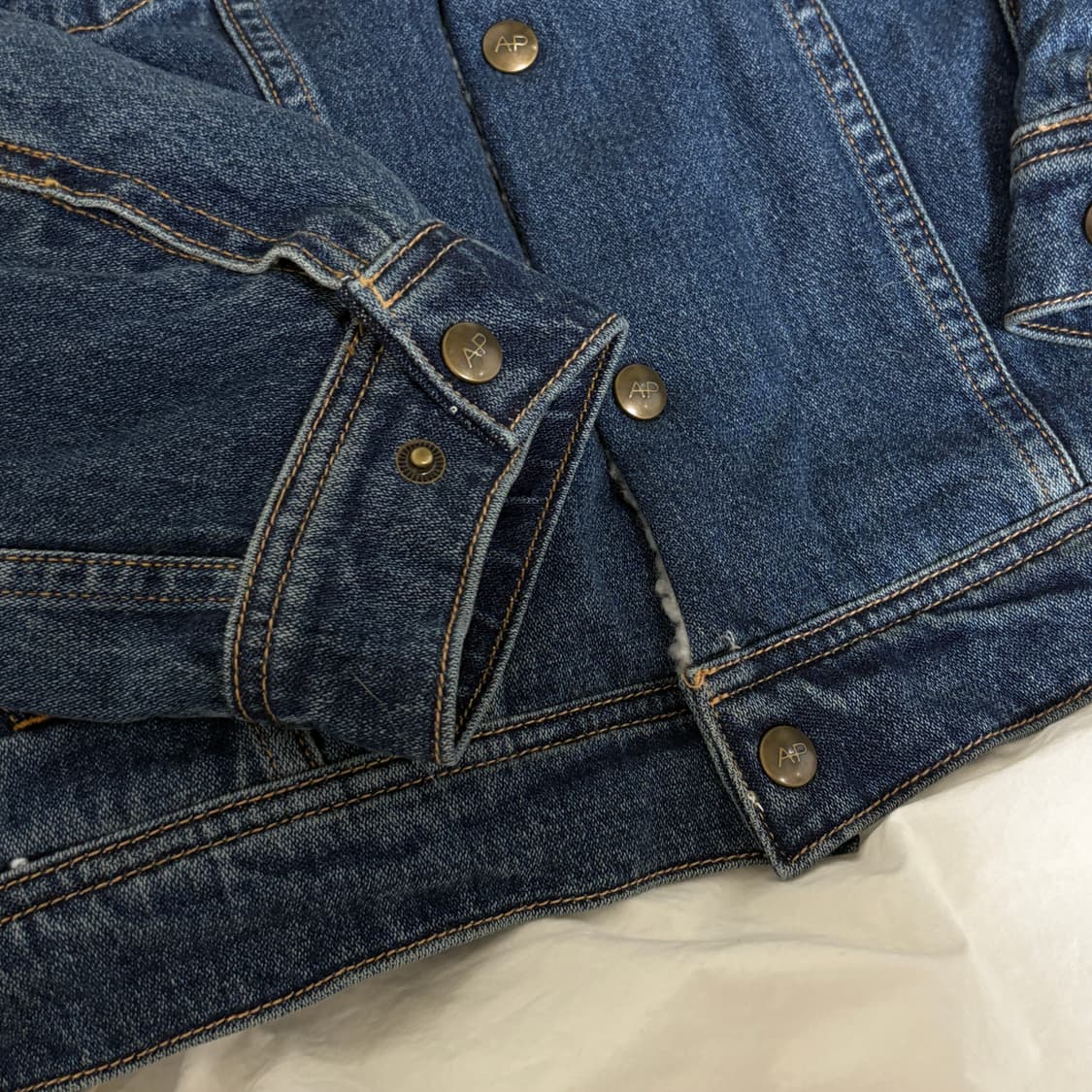 Austin post 오스틴포스트 쉐르파 데님자켓 상품이미지7