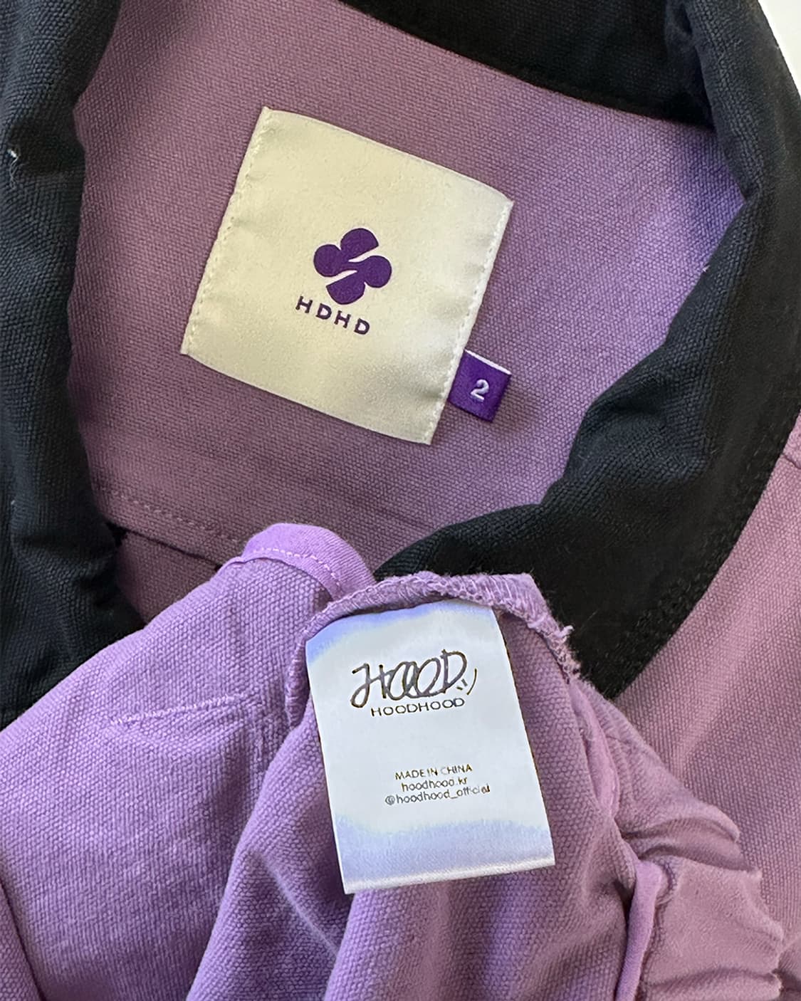 후드후드 워크자켓 바이올렛 상품이미지5