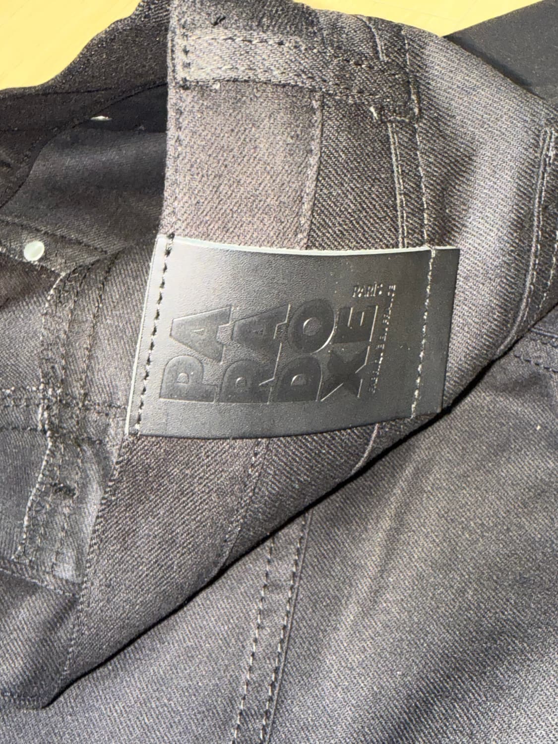 [32] Paradoxe Paris black bootscut denim 상품이미지8