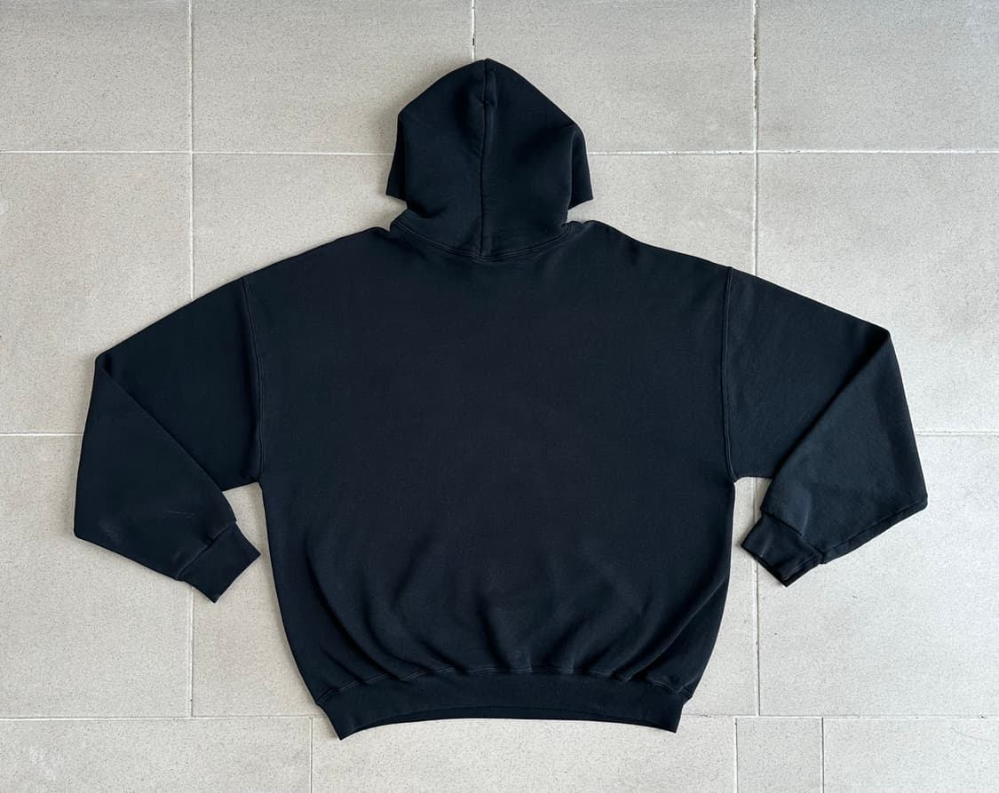 90s 빈티지 러셀 후드 블랙 XXL 상품이미지2