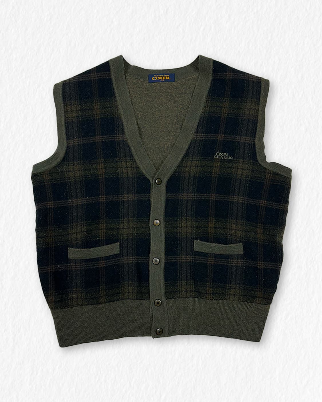 OXBL 빈티지 베스트 상품이미지1