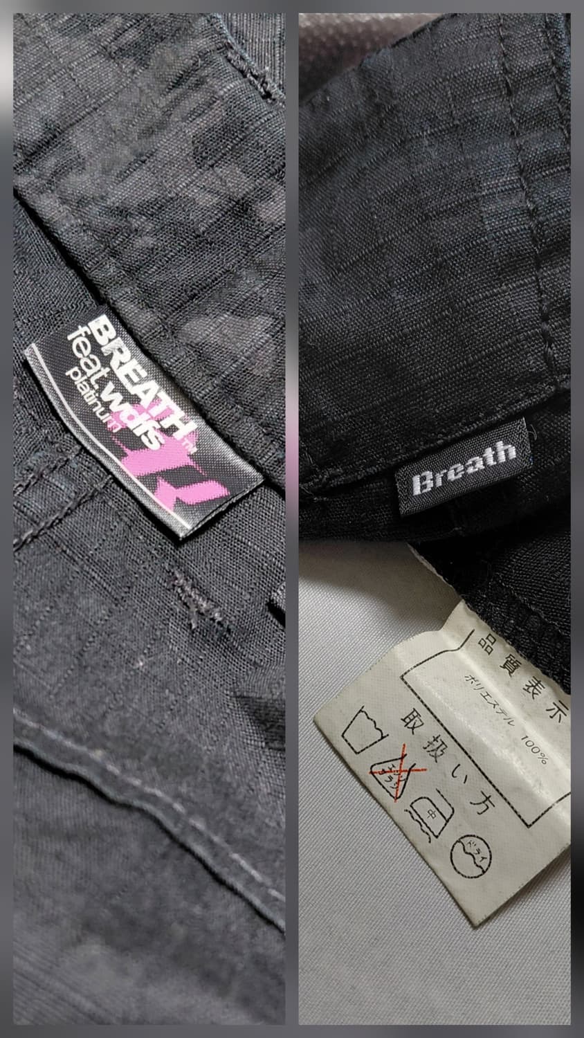 [L] BREATH feat. wolfs 타이거 카모 립스탑 카고팬츠 상품이미지8