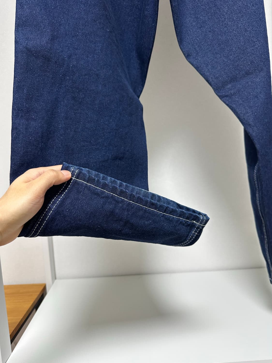 버터굿즈 와이드 배기 데님 팬츠 34 급처 상품이미지9