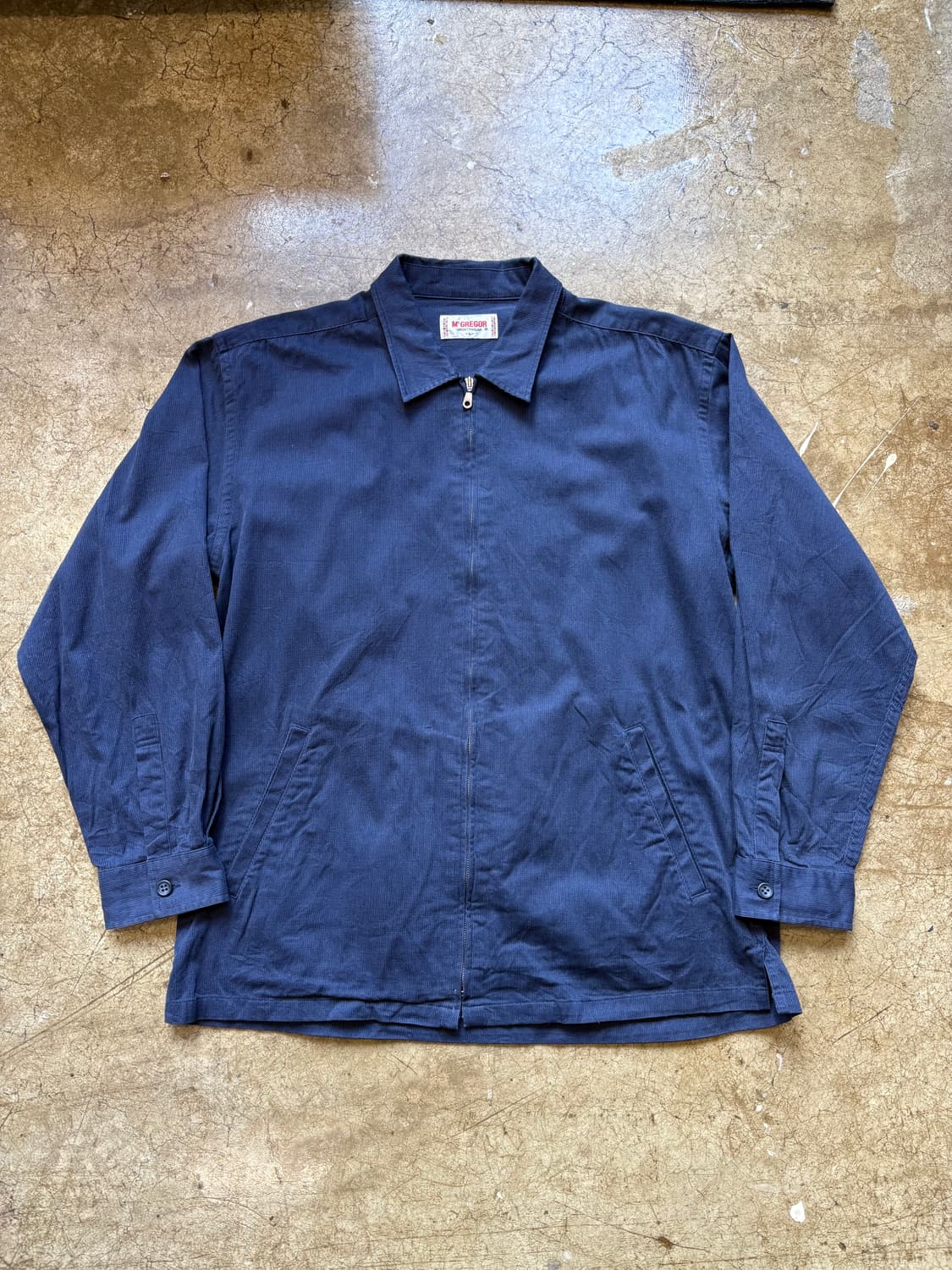 Mcgregor 코듀로이 미니멀 집업 재킷 상품이미지2